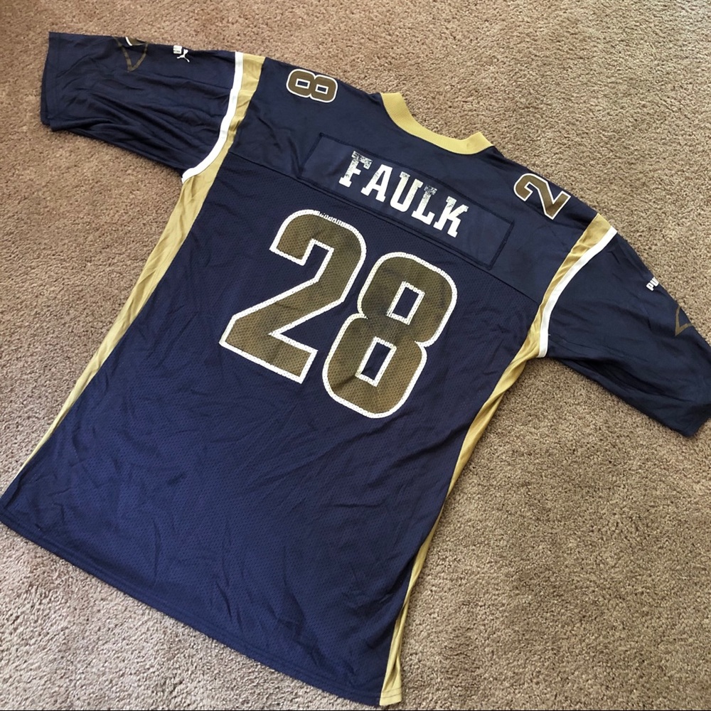 Vintage Marshall Faulk Rams Jersey - Picture 2 of 8